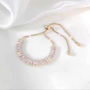 Zircon crystal bracelet